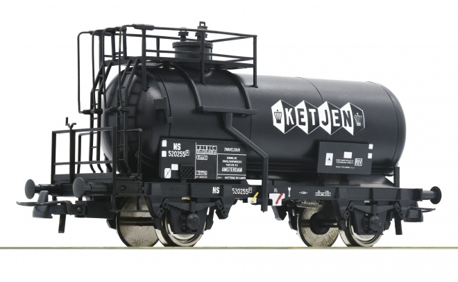 Acid tank wagon Ketjen<br /><a href='images/pictures/Roco/Roco-76510.jpg' target='_blank'>Full size image</a>